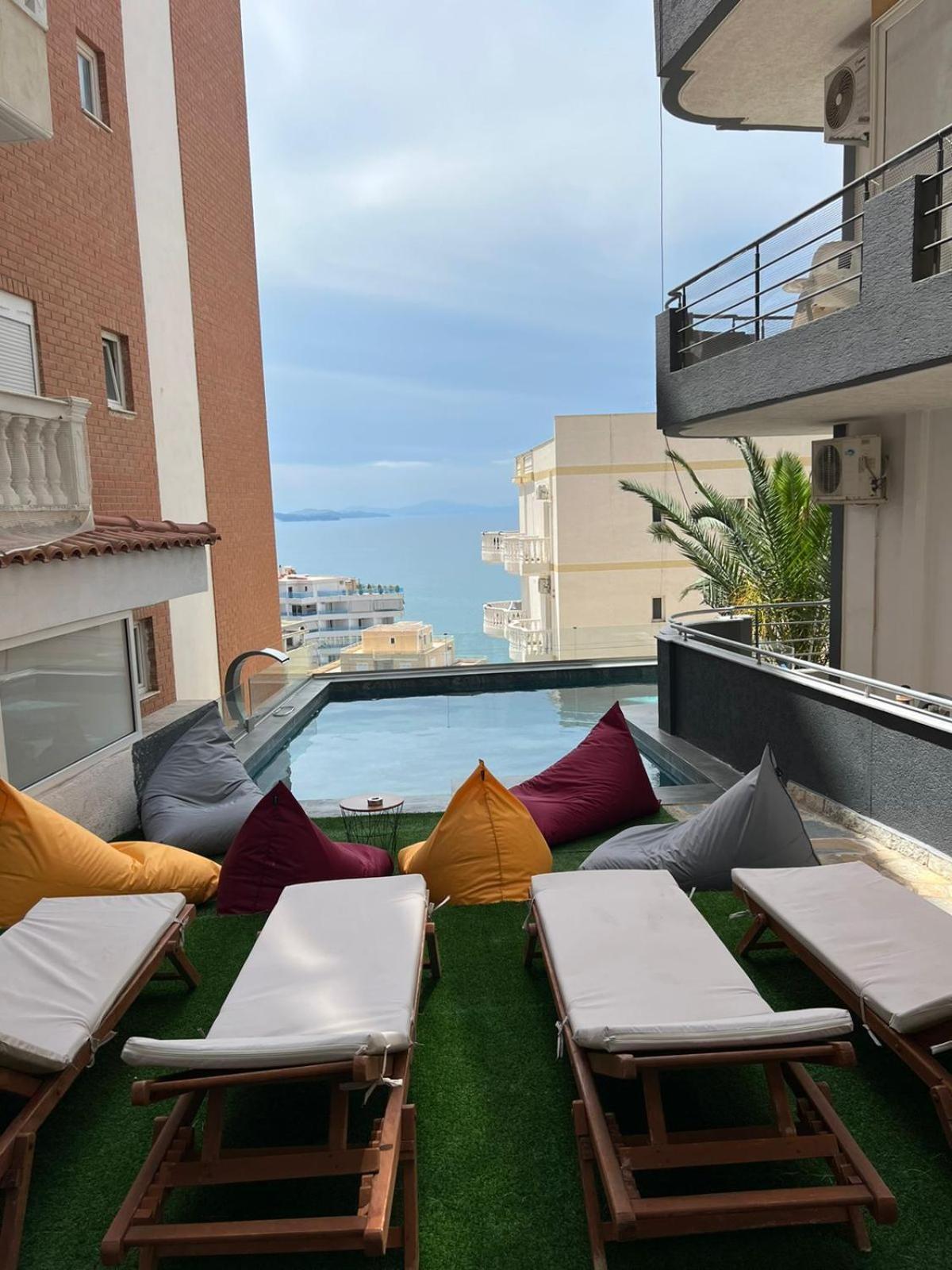 Ansi Paradiso Apartaments Sarandë Exterior foto